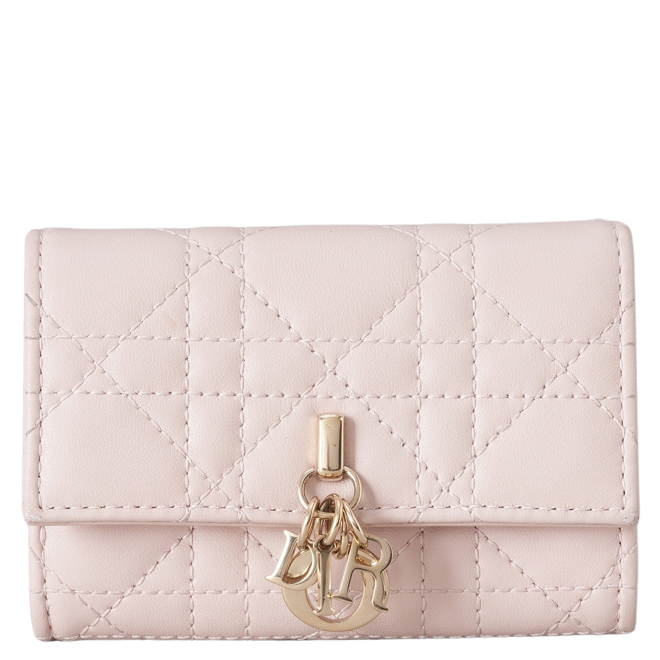 CHRISTIAN DIOR(USED)디올 미스디올 카드지갑 핑크